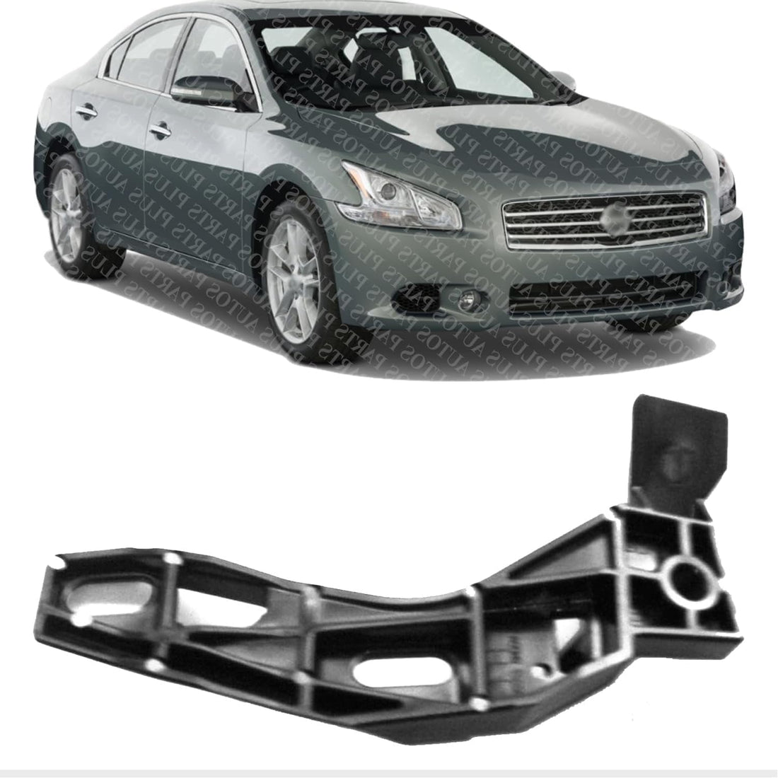 Front Bumper Bracket Right Passenger Side Direct Replacement Compatible with 2009-2014 Nissan Maxima NI1043101 622269N00A