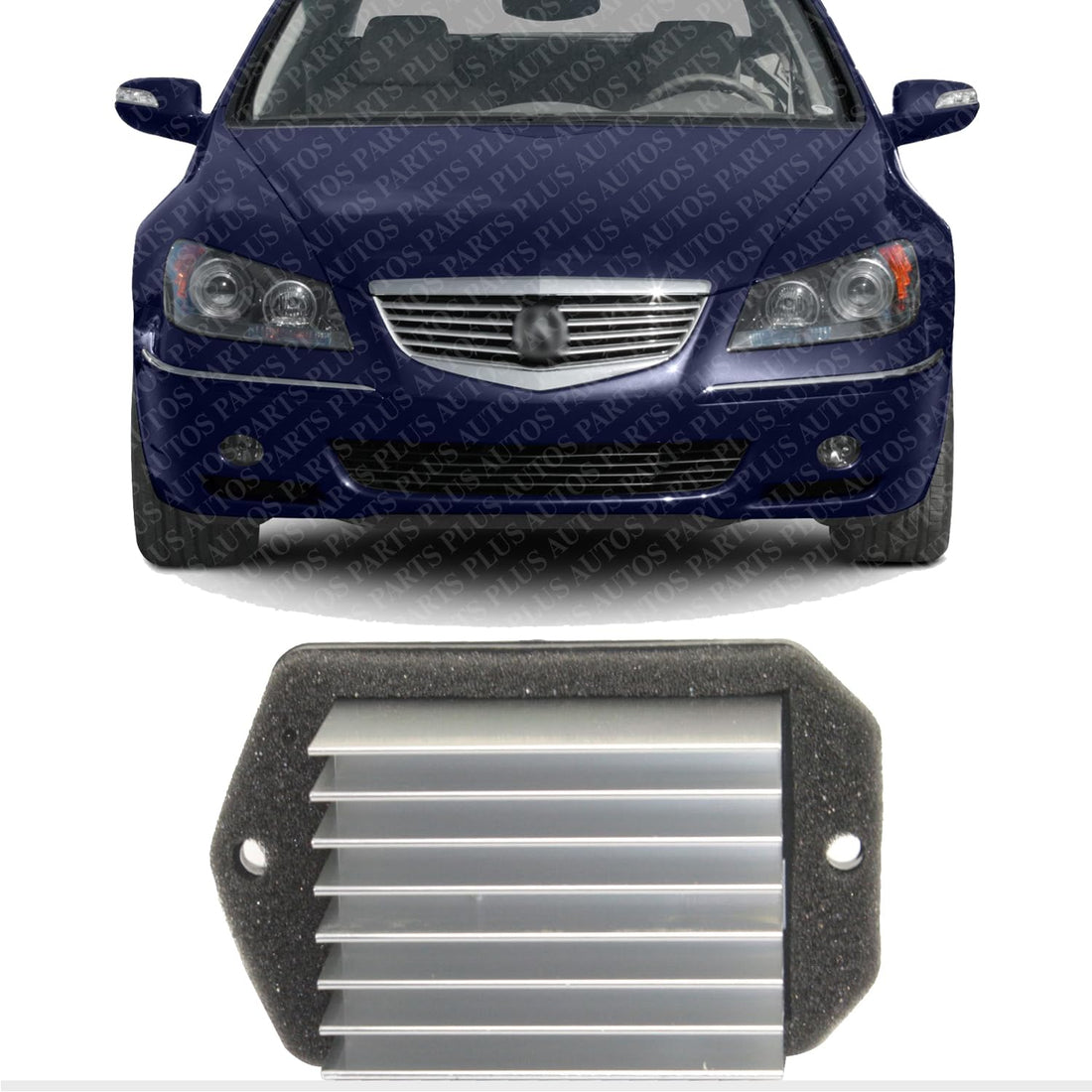 Front Blower Motor Resistors Direct Replacement Compatible with 2005-2012 Acura RL / 2006-2014 Honda Ridgeline / 2011-2017 Odyssey REPA191806