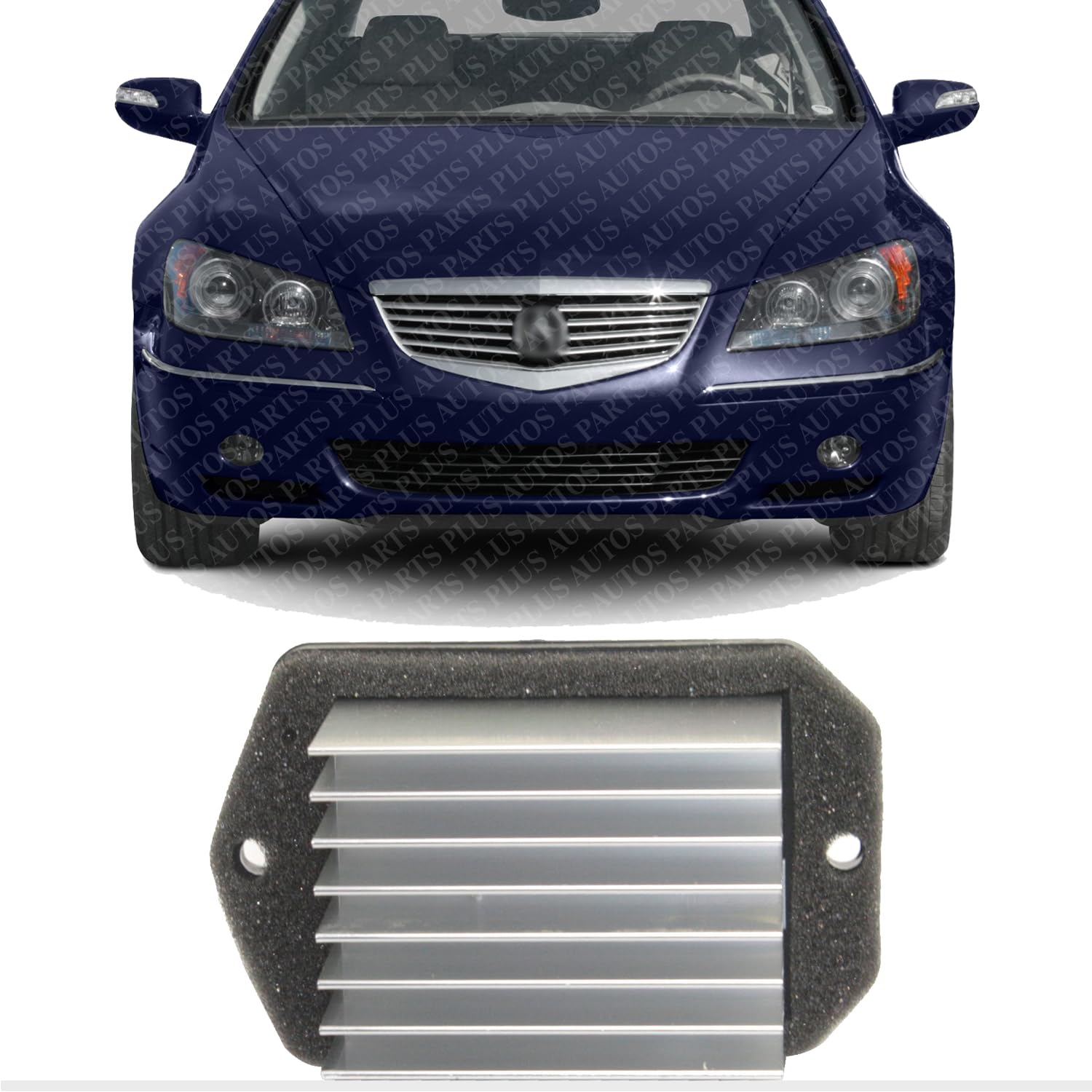 Front Blower Motor Resistors Direct Replacement Compatible with 2005-2012 Acura RL / 2006-2014 Honda Ridgeline / 2011-2017 Odyssey REPA191806