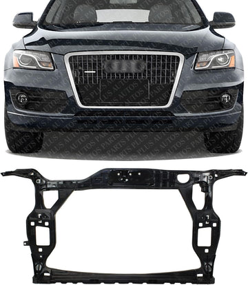 Front Radiator Support Plastic With Steel Direct Replacement Compatible With 2009-2017 Audi Q5 / 2014-2017 SQ5 AU1225122 8R0805594D