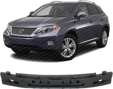 Front Bumper Impact Absorber Direct Replacement Compatible With 2010-2012 Lexus RX350 / RX450H LX1070118 526110E020