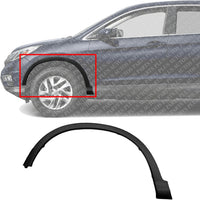 Front Fender Flares Left Driver Side Direct Replacement Compatible With 2012-2016 Honda HR-V HO1290105 74165T0AA02