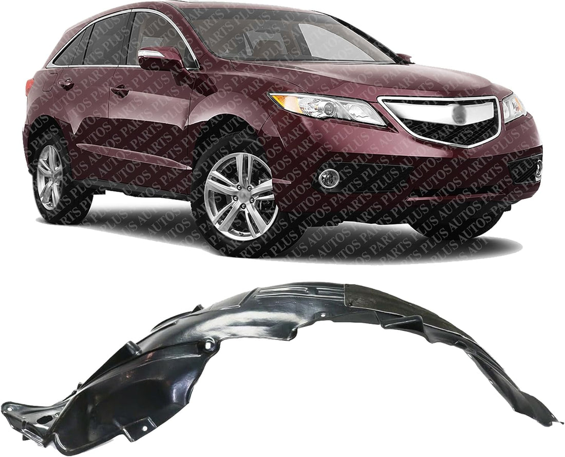 Front Fender Liner Right Passenger Side Direct Replacement Compatible With 2013-2015 Acura RDX AC1249129 74100TX4A00