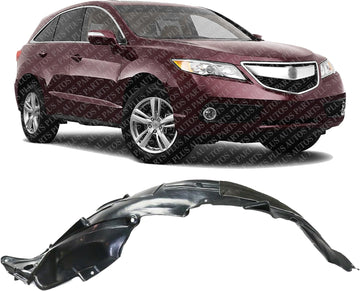 Front Fender Liner Right Passenger Side Direct Replacement Compatible With 2013-2015 Acura RDX AC1249129 74100TX4A00