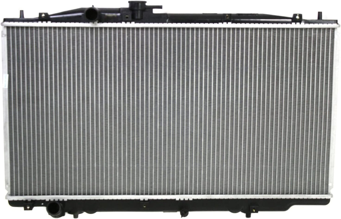 Front Radiator Aluminum Core Direct Replacement Compatible With 2003-2007 Honda Accord HO3010191 19010RCAA53