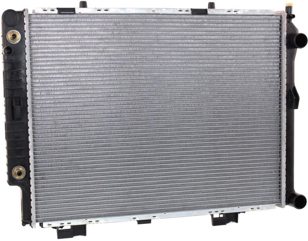 Front Radiator Aluminum Core Direct Replacement Compatible With 1996-1997 Mercedes Benz E320 MB3010116 2105000903