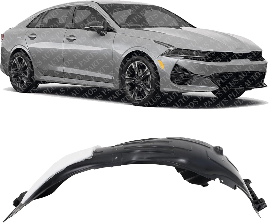 Front Fender Liner Right Passenger Side Direct Replacement Compatible With 2021-2024 Kia K5 KI1249166 86812L3000