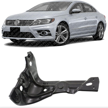 Front Fender Supports Steel Left Driver Side Direct Replacement Compatible With 2009-2017 Volkswagen CC / 2009-2010 Passat CC VW1244103 3C8821141