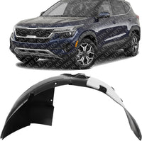 Front Fender Liner Left Driver Side Direct Replacement Compatible With 2021-2023 Kia Seltos KI1248168 86811Q5000