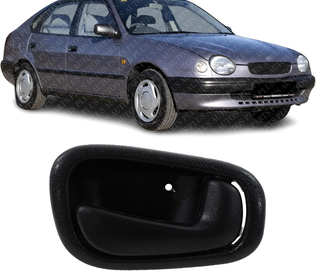 Front Or Rear Interior Door Handle Right Passenger Side Direct Replacement Compatible with 1998-2002 Toyota Corolla/Chevrolet Prizm TO1353141 6920502050C0