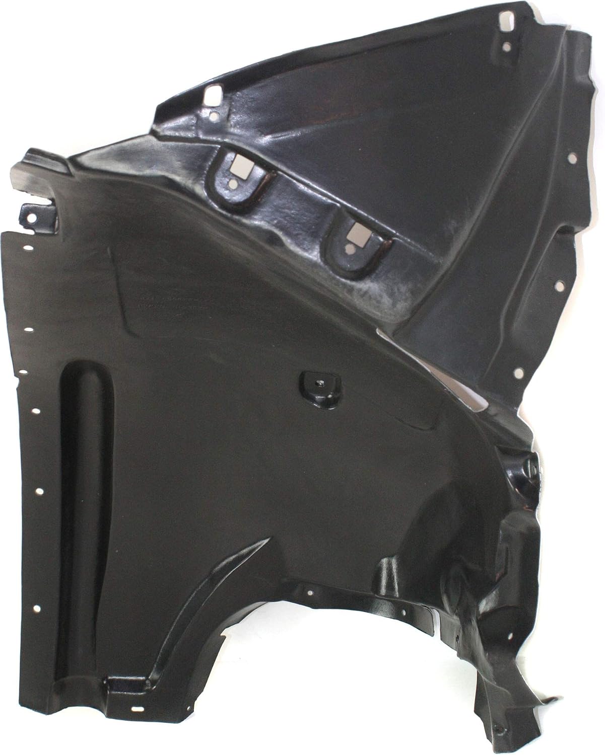 Front Section Fender Liner Left Driver Side Direct Replacement Compatible With 2008-2014 BMW X6 BM1248111 51717180617