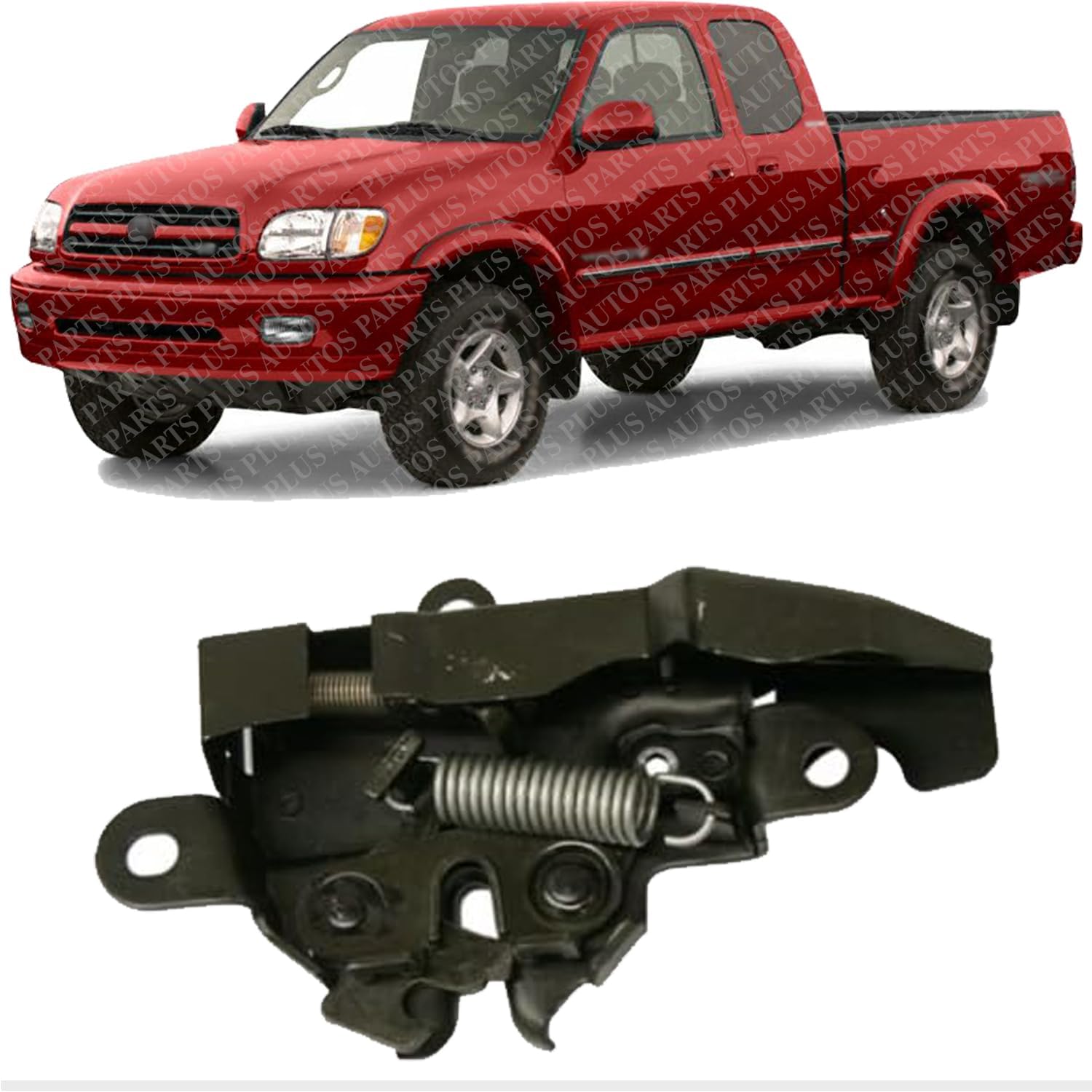 AUTOS PARTS PLUS Front Hood Latch Steel Direct Replacement Compatible With 2000-2006 Toyota Tundra TO1234125 535100C011