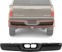 Rear Step Bumper Face Bar Painted Black Steel Direct Replacement Compatible With 2000-2006 Toyota Tundra TO1102230 521510C011