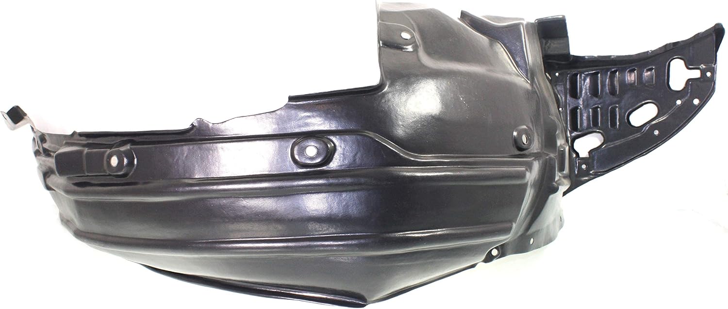 Front Fender Liner Left Driver Side Direct Replacement Compatible With 2009-2011 Acura TL AC1248125 74151TK4A00