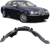 Front Fender Liner Right Passenger Side Direct Replacement Compatible With 2004-2008 Jaguar S-Type JA1249100 XR837522