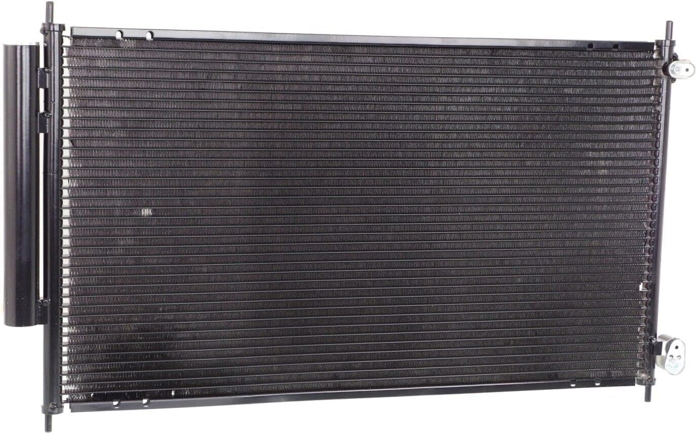 Front A/C Condenser Aluminum Core Direct Replacement Compatible With 2004-2008 Acura TSX AC3030119 80110SEA013