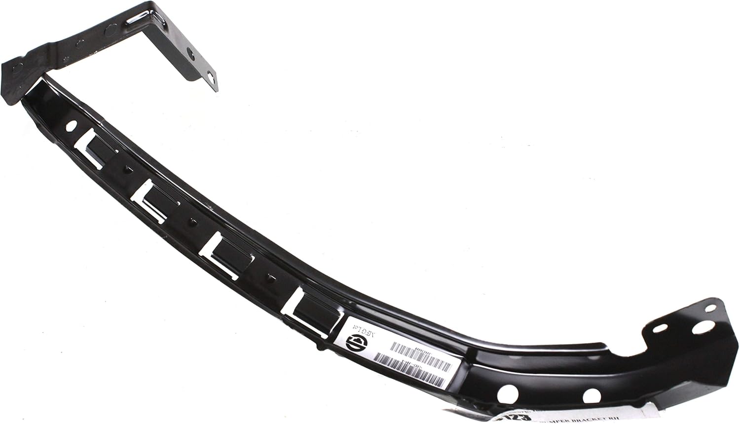 Front Bumper Cover Beam Bracket Right Passenger Side Direct Replacement Compatible With 2003-2007 Honda Accord HO1067112 HO1027104 71140SDAA10 71140SDAA00