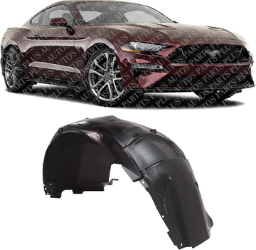 Front Fender Liner Right Passenger Side Direct Replacement Compatible With 2018-2022 Ford Mustang FO1249189 JR3Z16102A