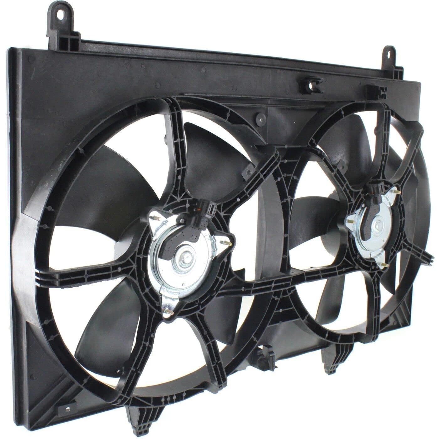 Front Dual Fan Shroud Assembly Direct Replacement Compatible with 2003-2008 Infiniti FX35 IN3115104 21481CL80A