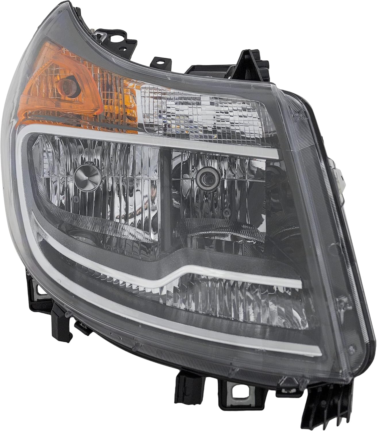Front Head Light Assembly Right Passenger Side Direct Replacement Compatible With 2014-2022 Ram ProMaster 1500 2500 3500 CH2503291 68154588AL 68154588AK 68154588