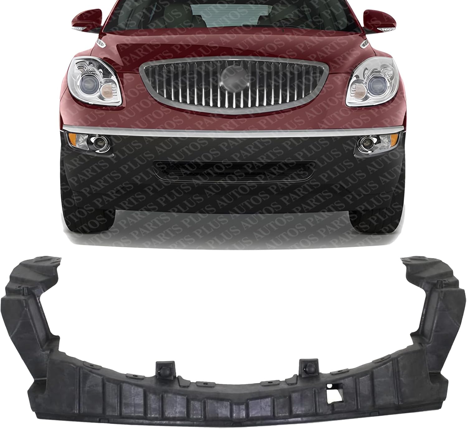Front Bumper Retainer Plastic Direct Replacement Compatible With 2008-2012 Buick Enclave GM1041122 25846047