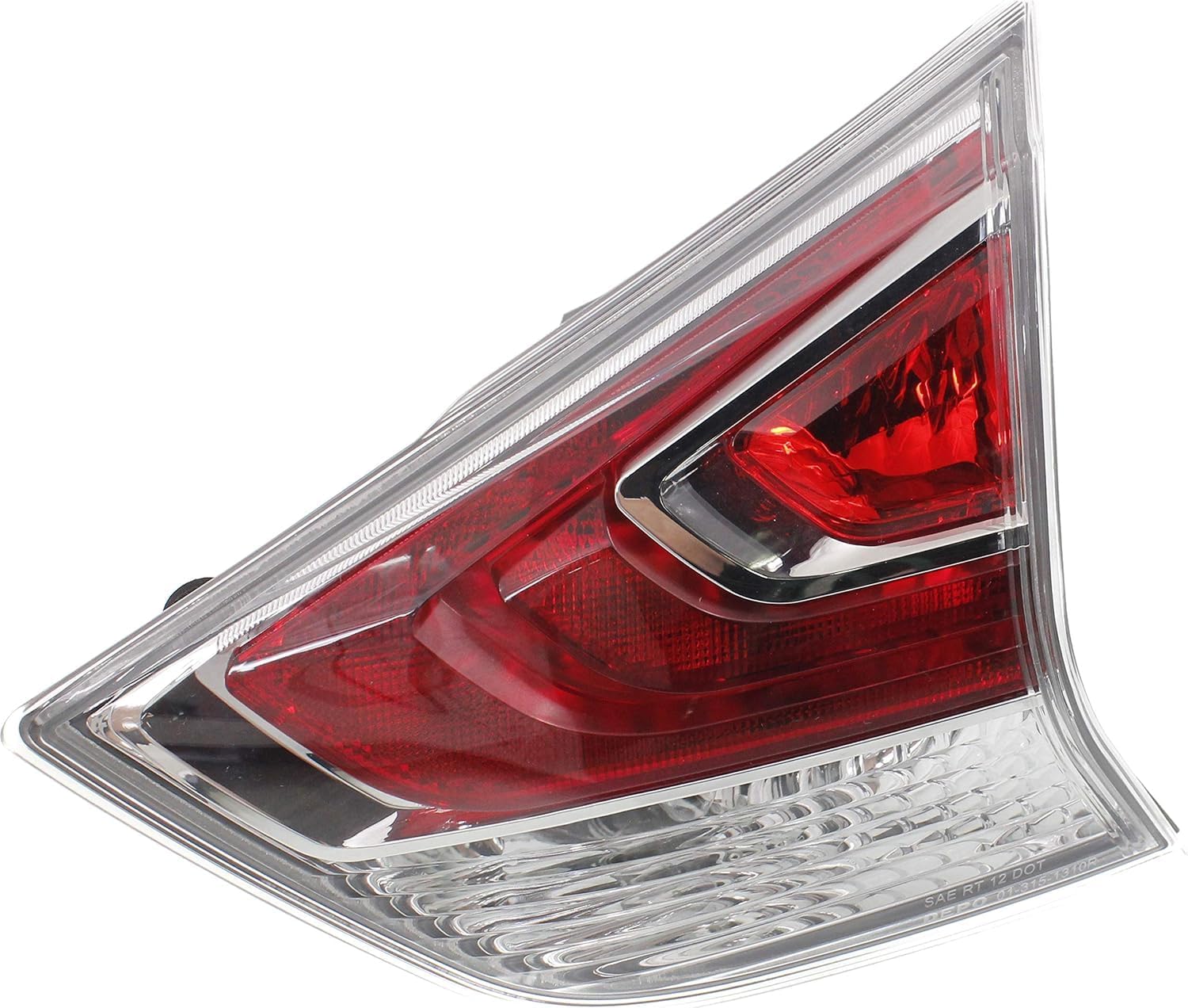 Tail Light Inner Assembly Right Passenger Side Direct Replacement Compatible With 2014-2016 Nissan Rogue NI2803103 265504BA1A