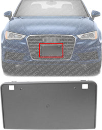 Front License Plate Bracket Direct Replacement Compatible with 2015-2016 Audi A3 / S3 AU1068106 8V5807287T94