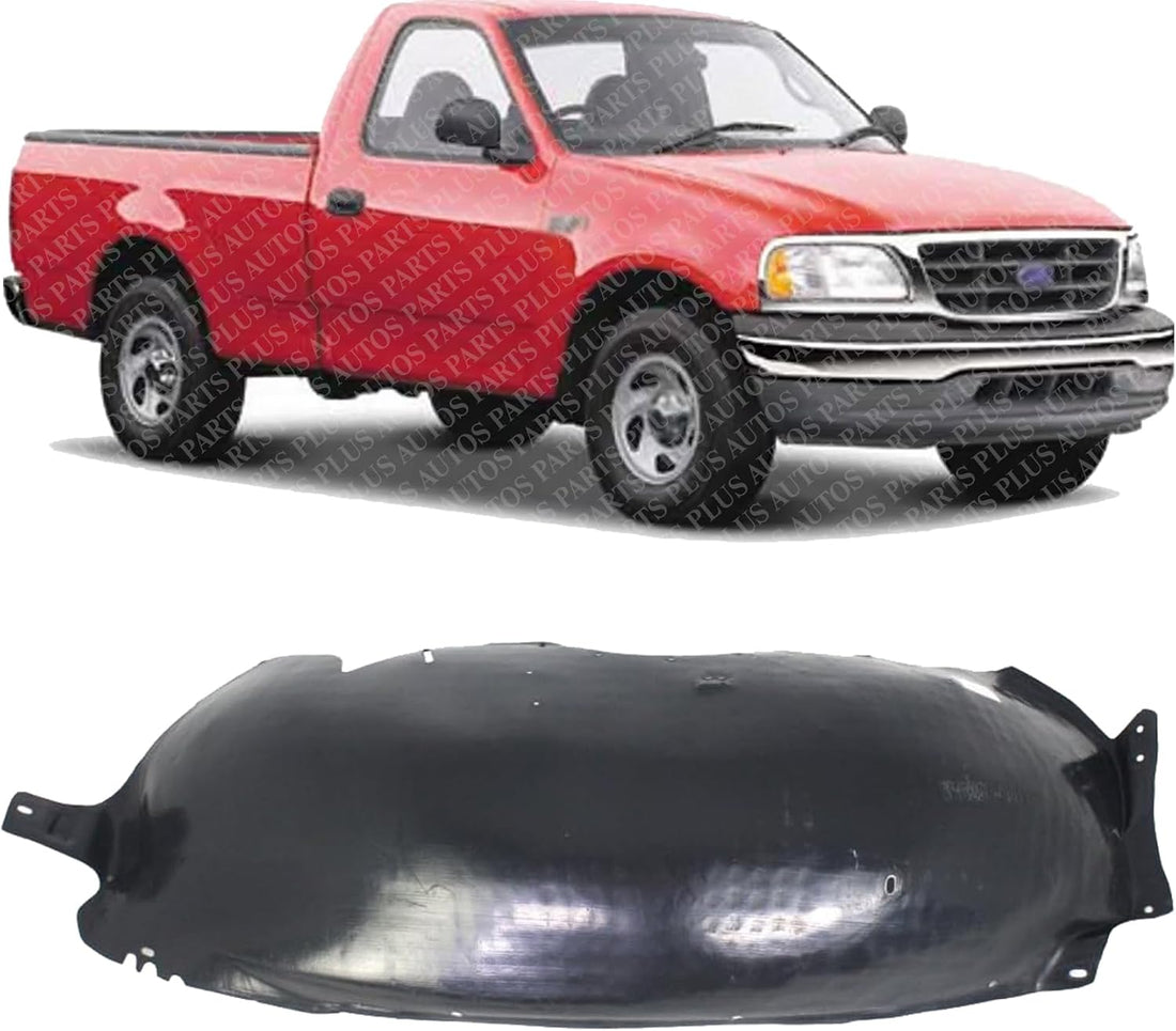 Front Upper Section Fender Liner Right Passenger Side Direct Replacement Compatible With 1997-2004 Ford F-Series FO1249102 8L3Z16102B