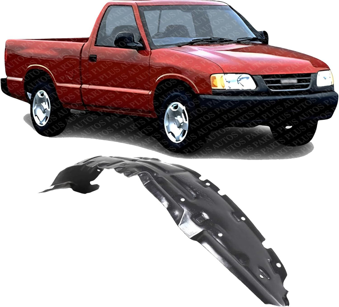 Front Fender Liner Right Passenger Side Direct Replacement Compatible With 1988-1995 Isuzu Pickup / 1991-1997 Rodeo 8973021740