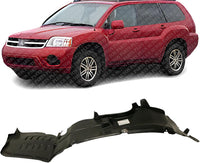 Front Fender Liner Left Driver Side Direct Replacement Compatible With 2004-2005 Mitsubishi Endeavor MI1250108 MN150587