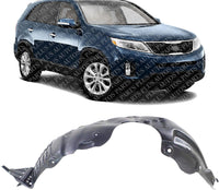Front Fender Liner Right Passenger Side Direct Replacement Compatible With 2014-2015 Kia Sorento KI1249138 868201U500