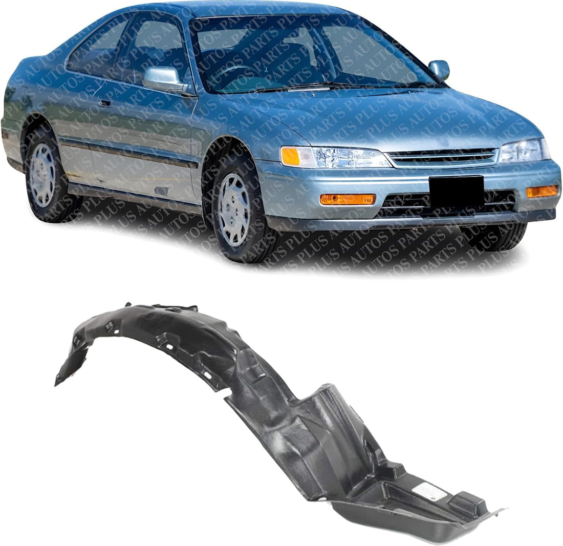 Front Fender Liner Right Passenger Side Direct Replacement Compatible With 1994-1997 Honda Accord HO1249107 74101SV4010