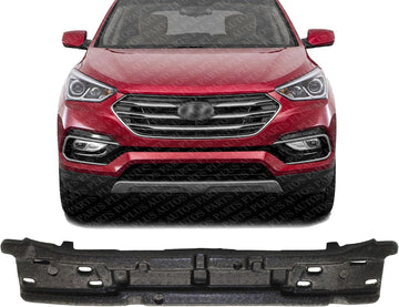 Front Bumper Impact Absorber Direct Replacement Compatible With 2017-2018 Hyundai Santa Fe Sport HY1070165 865204Z500