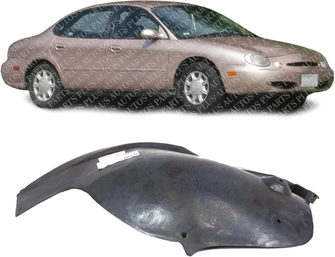 Front Fender Liner Rear Section Right Passenger Side Direct Replacement Compatible With 1996-1999 Ford Taurus/Mercury Sable FO1251118 F6DZ16102A