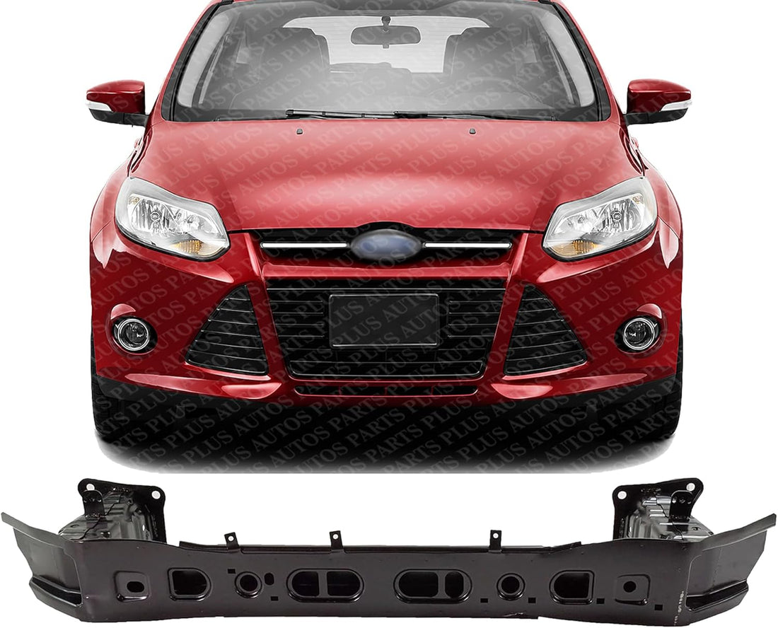 Front Bumper Reinforcement Steel Direct Replacement Compatible With 2012-2018 Ford Focus FO1006260 CP9Z17757A