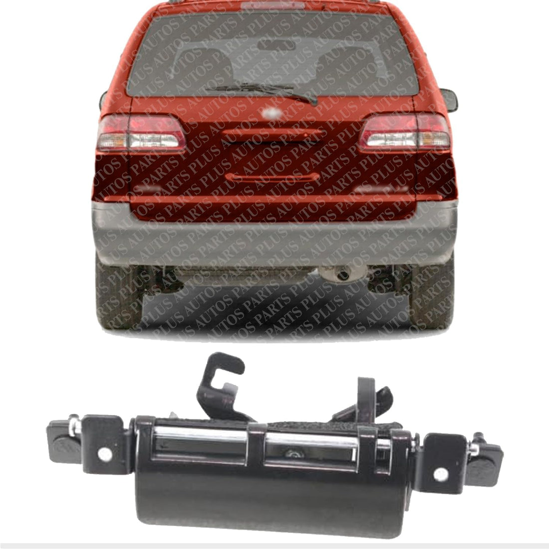Rear Tail Gate Handle Outside Direct Replacement Compatible with 2001-2007 Toyota Sienna TO1820100 690900C080