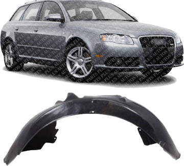 Front Fender Liner Right Passenger Side Direct Replacement Compatible With 2002-2009 Audi S4 / 2007-2009 A4 AU1251106 8E0821172C