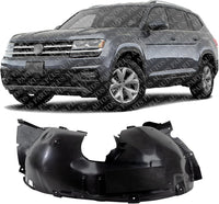 Front Fender Liner Left Driver Side Direct Replacement Compatible With 2018-2023 Volkswagen Atlas / 2020-2023 Cross Sport VW1248151 3CN805911D