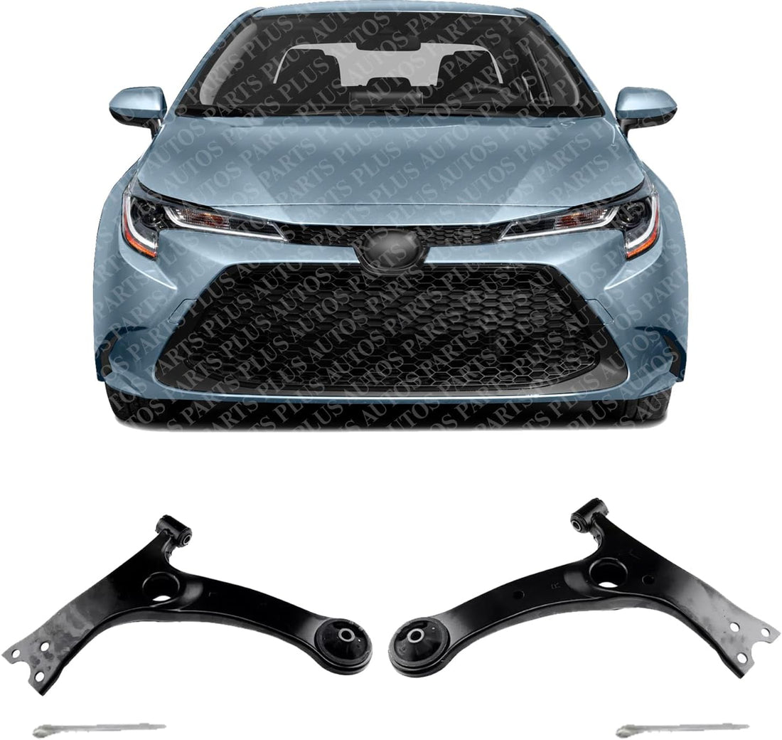 Set Of 2 Front Lower Control Arm With Ball Joint Left Driver & Right Passenger Side Direct Replacement Compatible With 2014-2022 Toyota Corolla 4806802300 4806902300