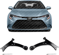 Set Of 2 Front Lower Control Arm With Ball Joint Left Driver & Right Passenger Side Direct Replacement Compatible With 2014-2022 Toyota Corolla 4806802300 4806902300