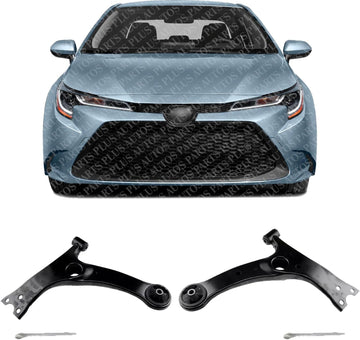 Set Of 2 Front Lower Control Arm With Ball Joint Left Driver & Right Passenger Side Direct Replacement Compatible With 2014-2022 Toyota Corolla 4806802300 4806902300