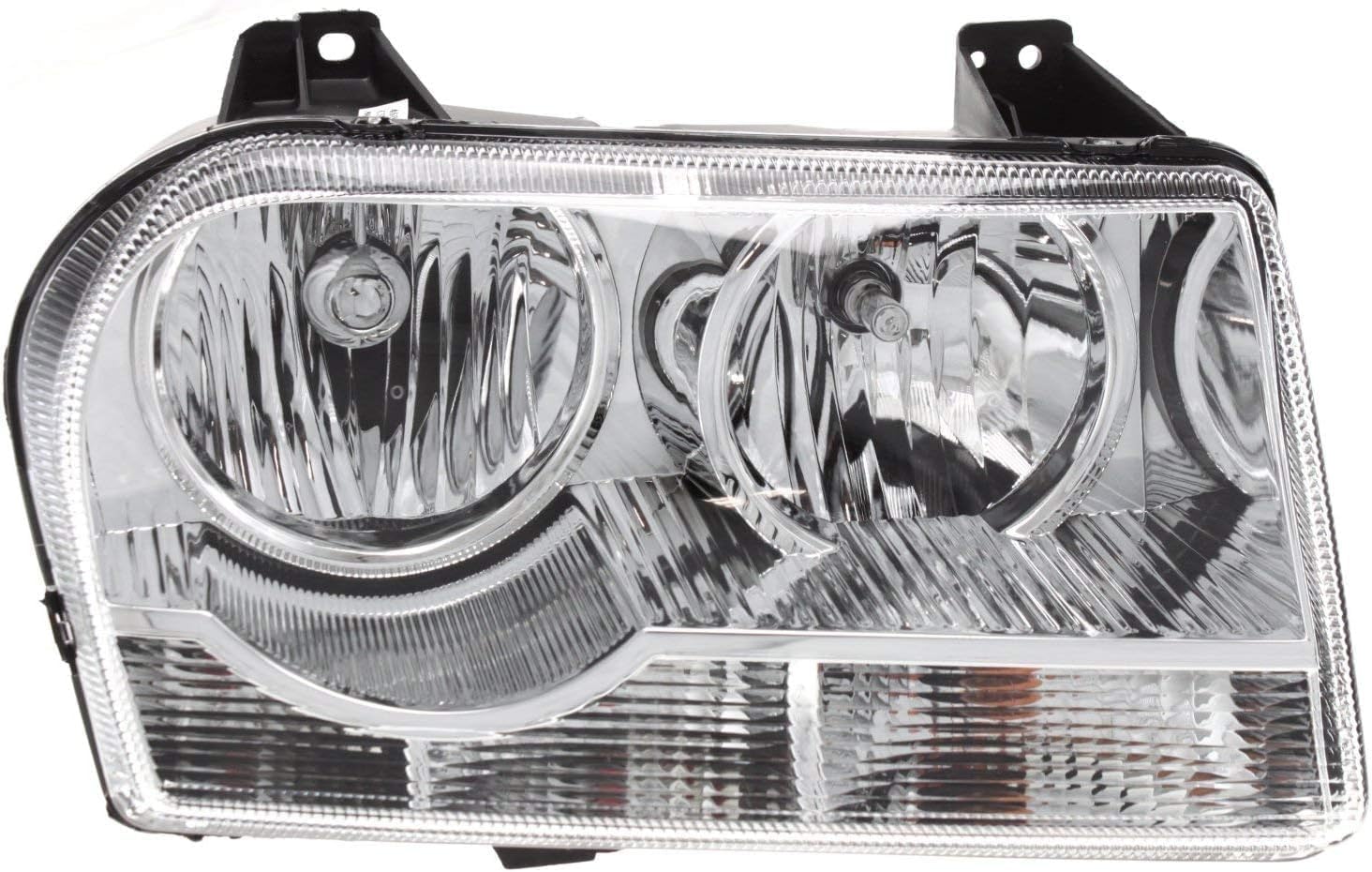 Set Of 2 Front Headlight Assembly Right Passenger & Left Driver Side Direct Replacement Compatible With 2005 2007 2008 Chrysler 300 4805756AH-PFM 4805756AI-PFM 4805757AH-PFM