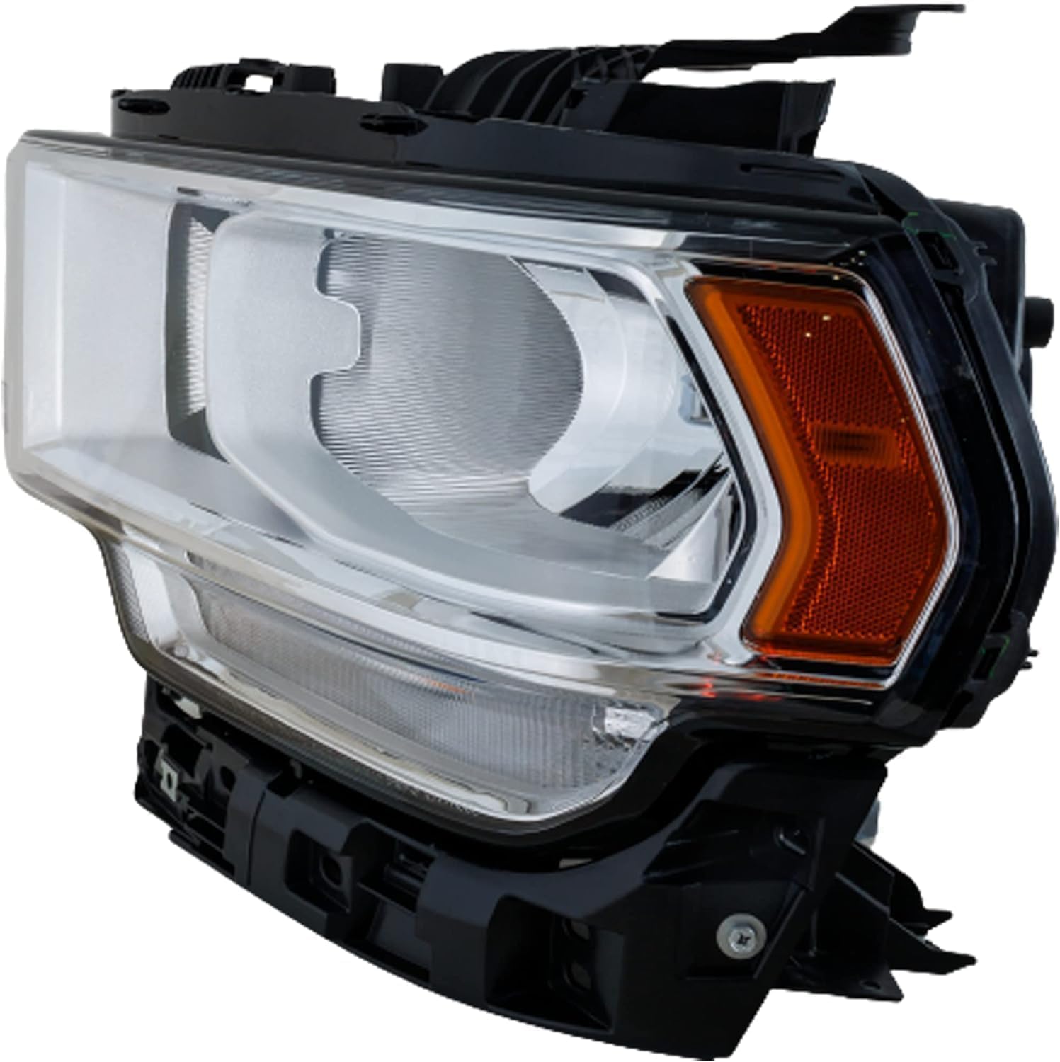 Front Head Light Assembly Left Driver Side Direct Replacement Compatible With 2019-2024 Ram 2500 3500 CH2502334 68360177AE 68360177AD