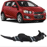 Front Bumper Head Lamp Mounting Bracket Plastic Right Passenger Side Direct Replacement Compatible with 2012-2016 Chevrolet Sonic GM2509111 95976851