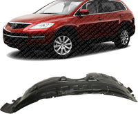 Front Fender Liner Left Driver Side Direct Replacement Compatible With 2007-2009 Mazda CX-9 MA1248130 TD1156140F