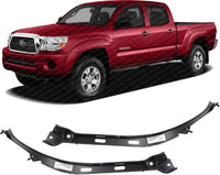 AUTOS PARTS PLUS Set Of 2 Front Bumper Outer Bracket Left Driver & Right Passenger Side Direct Replacement Compatible With 2005-2011 Toyota Tacoma TO1066155 TO1067155 5212504010 5212604010