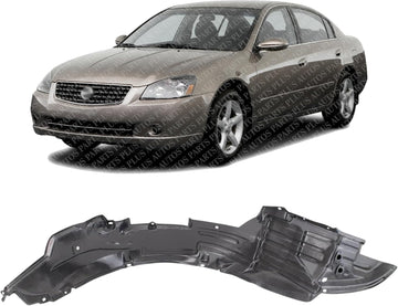 Front Fender Liner Left Driver Side Direct Replacement Compatible With 2006 Nissan Altima NI1248115 63843ZB700