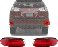 Set Of 2 Rear Side Marker Lamp Assembly Plastic Left Driver & Right Passenger Side Direct Replacement Compatible With 2007-2009 Lexus RX350 / 2004-2006 RX330 LX2861102 LX2860102