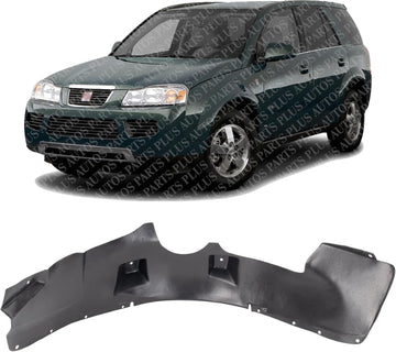 Front Fender Liner Left Driver Side Direct Replacement Compatible With 2002-2007 Saturn Vue GM1248135 15828907