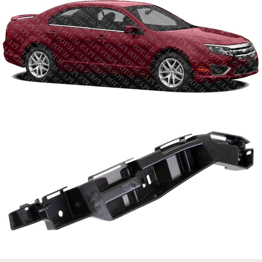 Front Bumper Retainer Cover Right Passenger Side Direct Replacement Compatible With 2010-2012 Ford Fusion FO1027113 AE5Z17C947C